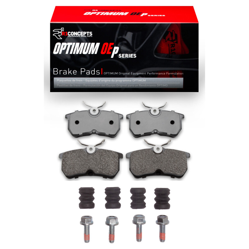 Ford Fiesta Brake Pads - Rear - R1 Concepts - Optimum OE - `01-`19
